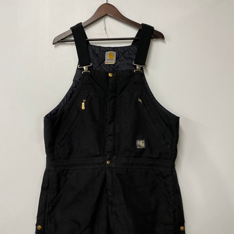 【現状渡し品】【メンズ】 R33 BLK 00’S メキシコ製 DOUBLE KNEE OVERALLS ダブルニー オーバーオール 157-260217-cs-10-izu サイズ：34×32 カラー：ブラック 万代Net店