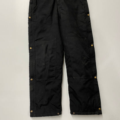【現状渡し品】【メンズ】 R33 BLK 00’S メキシコ製 DOUBLE KNEE OVERALLS ダブルニー オーバーオール 157-260217-cs-10-izu サイズ：34×32 カラー：ブラック 万代Net店