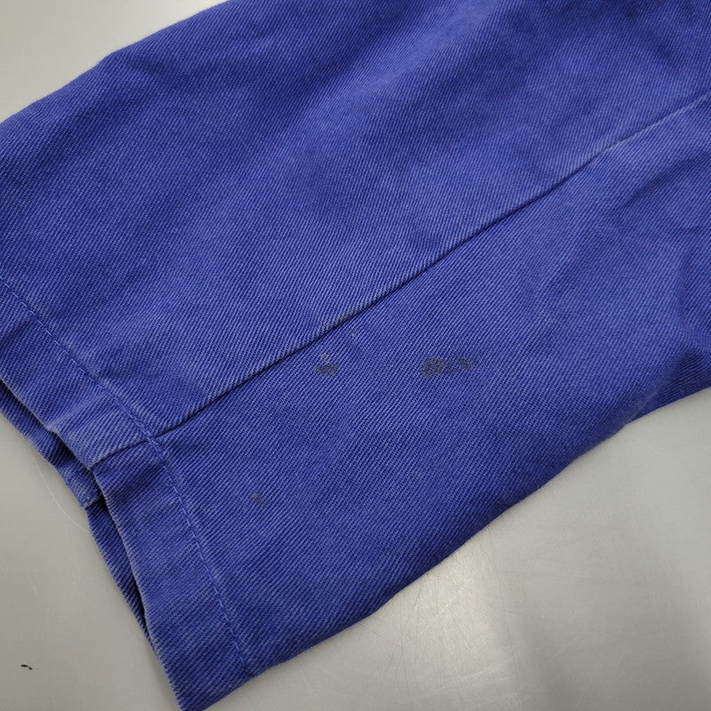 【現状渡し品】【メンズ】 USED EURO VINTAGE ユーロヴィンテージ WORK COAT ワークコート アウター 146-260218-as-19-izu サイズ：58 カラー：ブルー 万代Net店