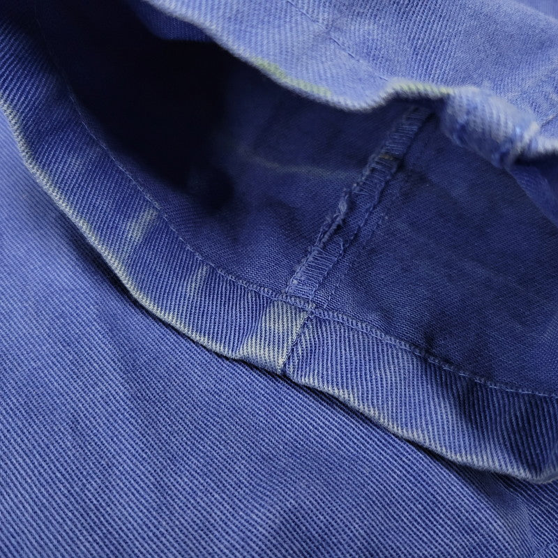 【現状渡し品】【メンズ】 USED EURO VINTAGE ユーロヴィンテージ WORK COAT ワークコート アウター 146-260218-as-19-izu サイズ：58 カラー：ブルー 万代Net店