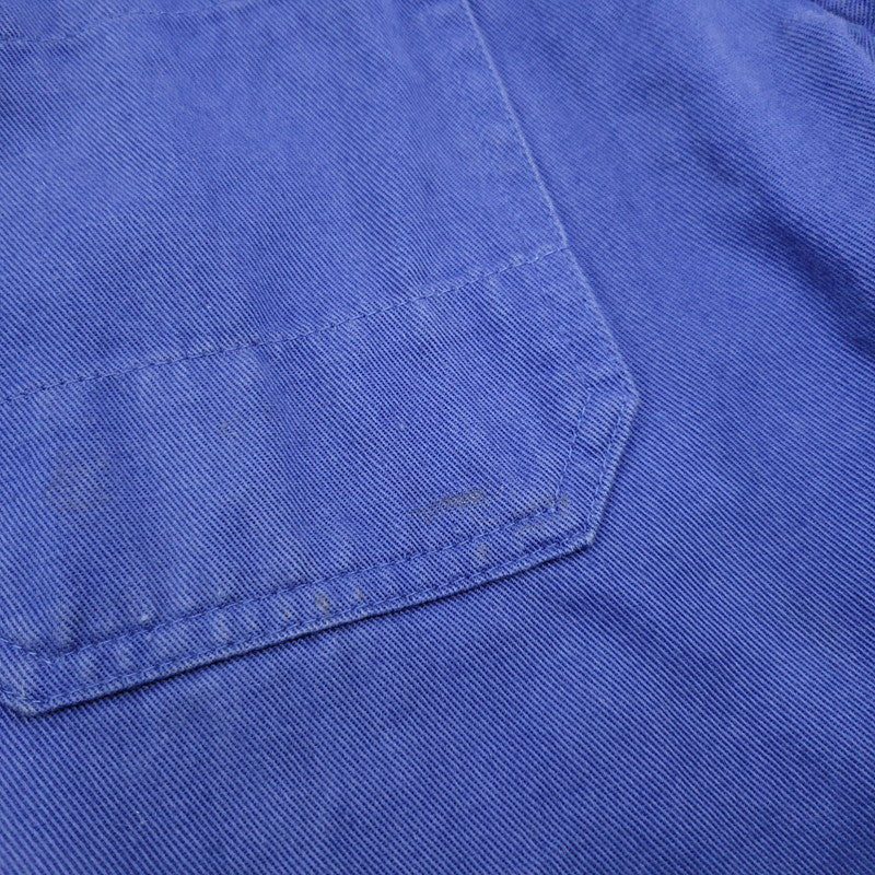 【現状渡し品】【メンズ】 USED EURO VINTAGE ユーロヴィンテージ WORK COAT ワークコート アウター 146-260218-as-19-izu サイズ：58 カラー：ブルー 万代Net店