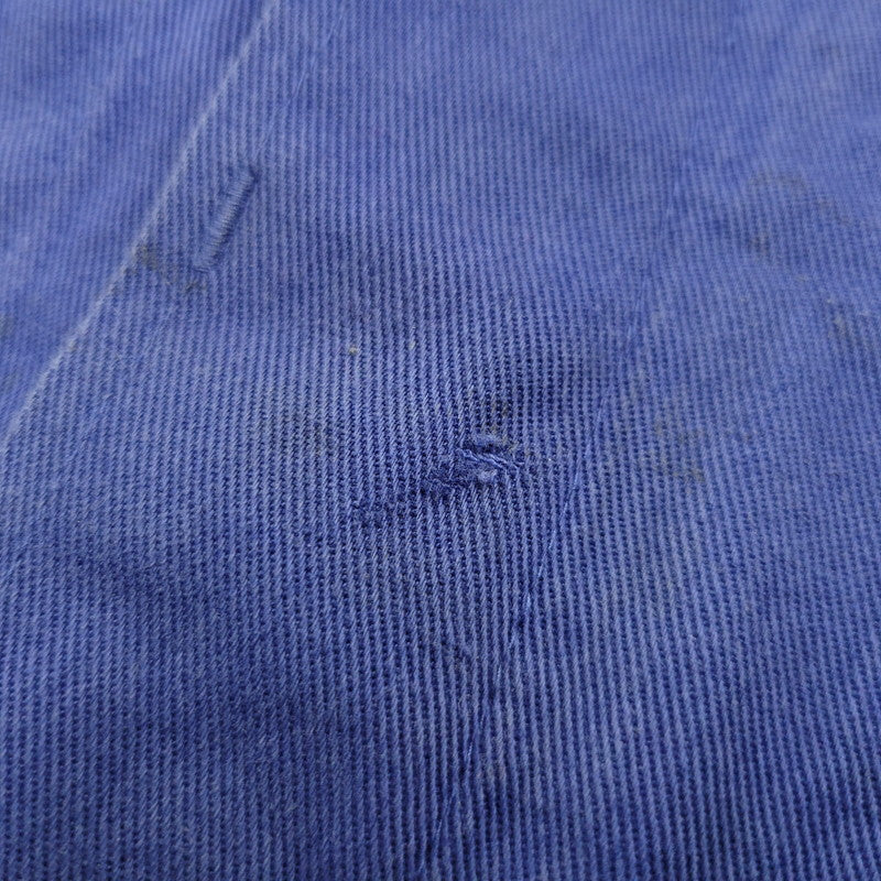 【現状渡し品】【メンズ】 USED EURO VINTAGE ユーロヴィンテージ WORK COAT ワークコート アウター 146-260218-as-19-izu サイズ：58 カラー：ブルー 万代Net店