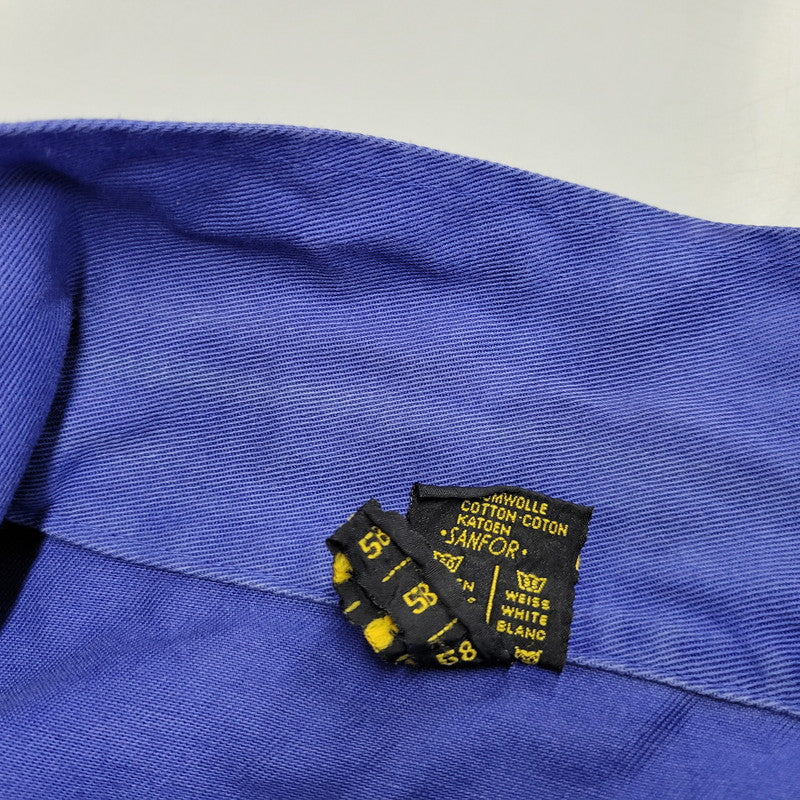 【現状渡し品】【メンズ】 USED EURO VINTAGE ユーロヴィンテージ WORK COAT ワークコート アウター 146-260218-as-19-izu サイズ：58 カラー：ブルー 万代Net店