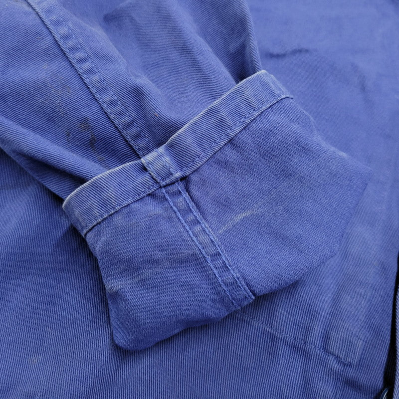 【現状渡し品】【メンズ】 USED EURO VINTAGE ユーロヴィンテージ WORK COAT ワークコート アウター 146-260218-as-19-izu サイズ：58 カラー：ブルー 万代Net店