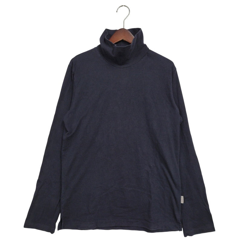 【中古品】【メンズ】 MOCK NECK L/S TEE モックネック ロングスリーブ Tシャツ 長袖 トップス 140-260218-as-07-izu サイズ：3 カラー：ネイビー 万代Net店