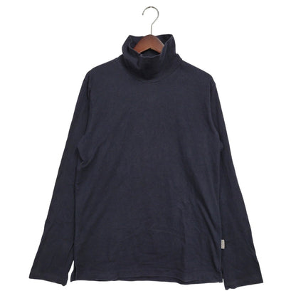【中古品】【メンズ】 MOCK NECK L/S TEE モックネック ロングスリーブ Tシャツ 長袖 トップス 140-260218-as-07-izu サイズ：3 カラー：ネイビー 万代Net店