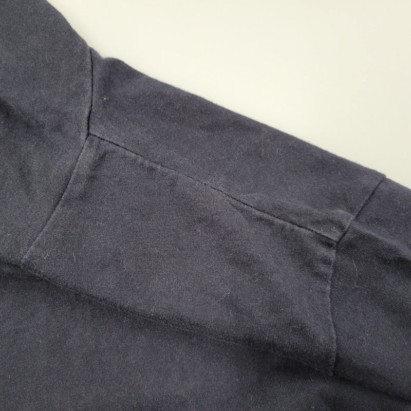 【中古品】【メンズ】 MOCK NECK L/S TEE モックネック ロングスリーブ Tシャツ 長袖 トップス 140-260218-as-07-izu サイズ：3 カラー：ネイビー 万代Net店