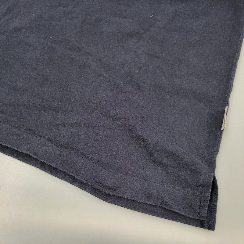 【中古品】【メンズ】 MOCK NECK L/S TEE モックネック ロングスリーブ Tシャツ 長袖 トップス 140-260218-as-07-izu サイズ：3 カラー：ネイビー 万代Net店