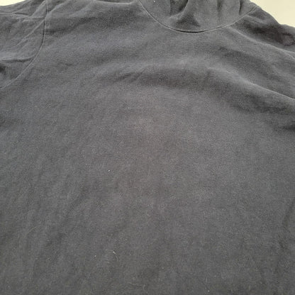 【中古品】【メンズ】 MOCK NECK L/S TEE モックネック ロングスリーブ Tシャツ 長袖 トップス 140-260218-as-07-izu サイズ：3 カラー：ネイビー 万代Net店