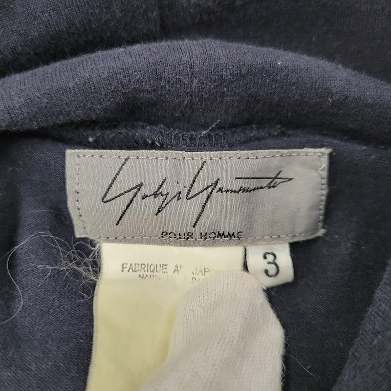 【中古品】【メンズ】 MOCK NECK L/S TEE モックネック ロングスリーブ Tシャツ 長袖 トップス 140-260218-as-07-izu サイズ：3 カラー：ネイビー 万代Net店