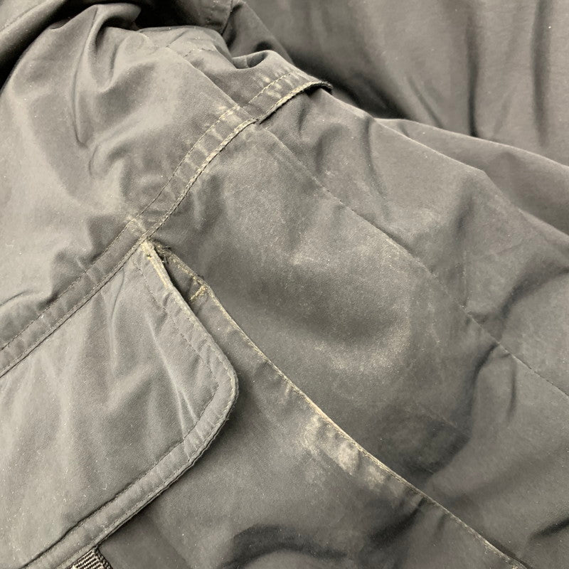 【現状渡し品】【メンズ】 OLD NIKE オールド ナイキ 白タグ HOODED DOWN JACKET フーデッド ダウンジャケット アウター 146-260303-kh-12-izu サイズ：XL カラー：ブラック 万代Net店