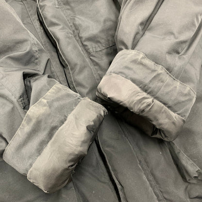 【現状渡し品】【メンズ】 OLD NIKE オールド ナイキ 白タグ HOODED DOWN JACKET フーデッド ダウンジャケット アウター 146-260303-kh-12-izu サイズ：XL カラー：ブラック 万代Net店