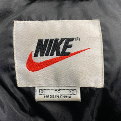 【現状渡し品】【メンズ】 OLD NIKE オールド ナイキ 白タグ HOODED DOWN JACKET フーデッド ダウンジャケット アウター 146-260303-kh-12-izu サイズ：XL カラー：ブラック 万代Net店