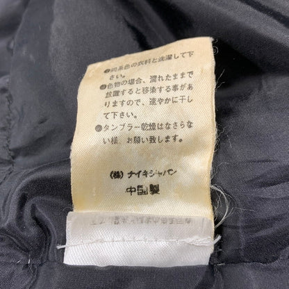 【現状渡し品】【メンズ】 OLD NIKE オールド ナイキ 白タグ HOODED DOWN JACKET フーデッド ダウンジャケット アウター 146-260303-kh-12-izu サイズ：XL カラー：ブラック 万代Net店