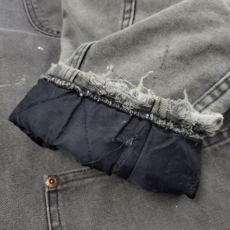 【現状渡し品】【メンズ】 3439BK BLANKET LINER DUCK COVER ALL JACKET ブランケット ライナー ダック カバーオール ジャケット アウター 146-260311-ya-02-izu サイズ：XL カラー：グレー系 万代Net店