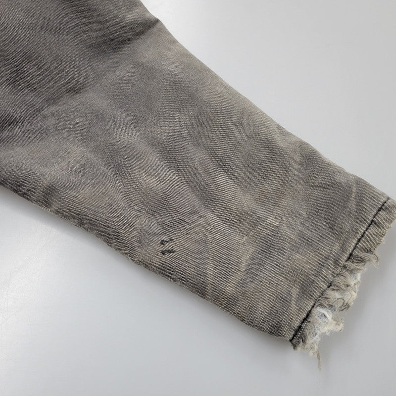 【現状渡し品】【メンズ】 3439BK BLANKET LINER DUCK COVER ALL JACKET ブランケット ライナー ダック カバーオール ジャケット アウター 146-260311-ya-02-izu サイズ：XL カラー：グレー系 万代Net店