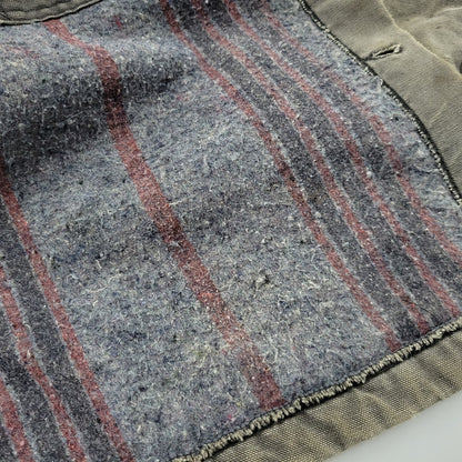 【現状渡し品】【メンズ】 3439BK BLANKET LINER DUCK COVER ALL JACKET ブランケット ライナー ダック カバーオール ジャケット アウター 146-260311-ya-02-izu サイズ：XL カラー：グレー系 万代Net店