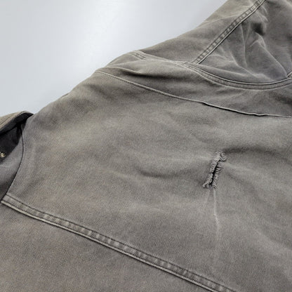 【現状渡し品】【メンズ】 3439BK BLANKET LINER DUCK COVER ALL JACKET ブランケット ライナー ダック カバーオール ジャケット アウター 146-260311-ya-02-izu サイズ：XL カラー：グレー系 万代Net店