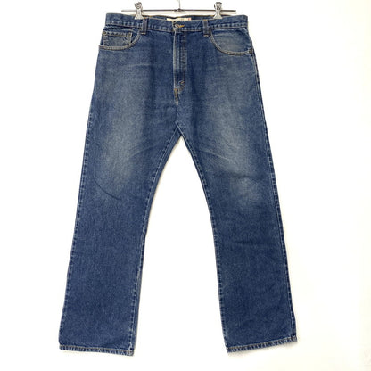 【中古品】【メンズ】 00517-0216 メキシコ製 BOOTS CUT DENIM PANTS ブーツ カット デニム パンツ ズボン ボトムス 157-260216-ya-09-izu サイズ：38×34 カラー：インディゴ 万代Net店
