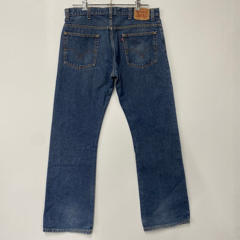 【中古品】【メンズ】 00517-0216 メキシコ製 BOOTS CUT DENIM PANTS ブーツ カット デニム パンツ ズボン ボトムス 157-260216-ya-09-izu サイズ：38×34 カラー：インディゴ 万代Net店