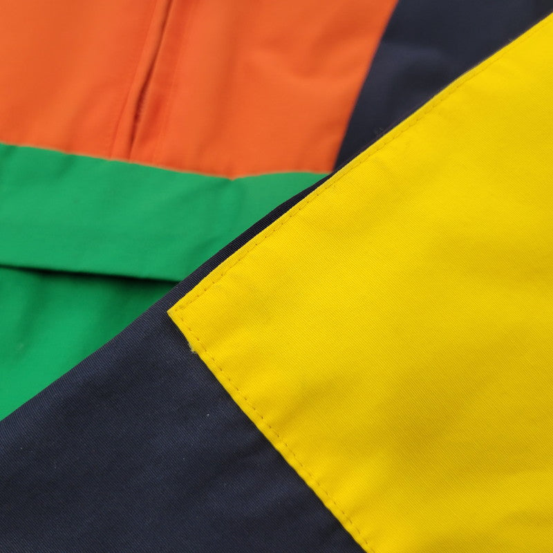 【中古品】【メンズ】 POLO SPORTS ポロスポーツ RALPH LAUREN ラルフローレン PATCHWORK ANORAK SPORTSMAN JACKET パッチワーク アノラック ジャケット 146-260223-as-09-izu サイズ：M カラー：マルチカラー 万代Net店