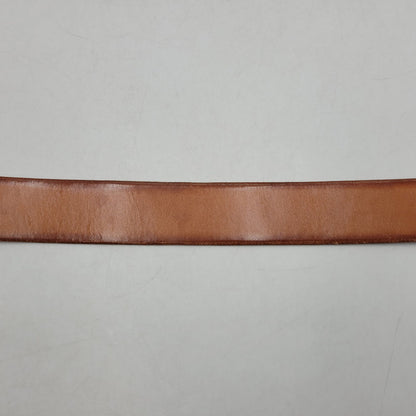 【中古品】【メンズ】 TROPHY CLOTHING トロフィークロージング INDUSTRIAL IRON BUCKLE LEATHER BELT インダストリアル アイアン バックル レザー ベルト 205-260217-yn-09-izu サイズ：36 カラー：キャメル 万代Net店