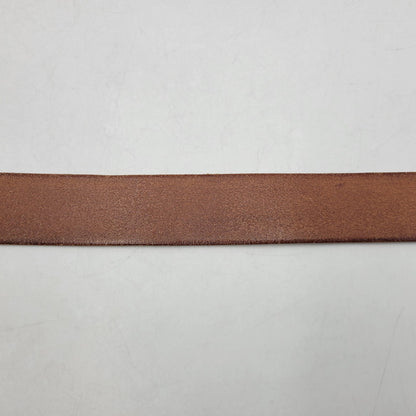 【中古品】【メンズ】 TROPHY CLOTHING トロフィークロージング INDUSTRIAL IRON BUCKLE LEATHER BELT インダストリアル アイアン バックル レザー ベルト 205-260217-yn-09-izu サイズ：36 カラー：キャメル 万代Net店