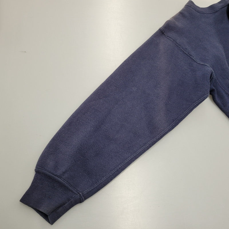 【現状渡し品】【メンズ】 トリコタグ後期 80S REVERSE WEAVE SWEATSHIRT リバース ウィーブ スウェットシャツ トップス 長袖 146-260217-cs-17-izu サイズ：L 14-16 カラー：ネイビー 万代Net店