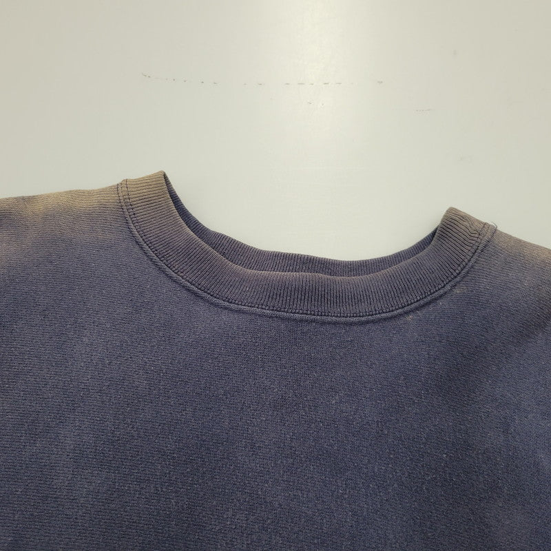 【現状渡し品】【メンズ】 トリコタグ後期 80S REVERSE WEAVE SWEATSHIRT リバース ウィーブ スウェットシャツ トップス 長袖 146-260217-cs-17-izu サイズ：L 14-16 カラー：ネイビー 万代Net店
