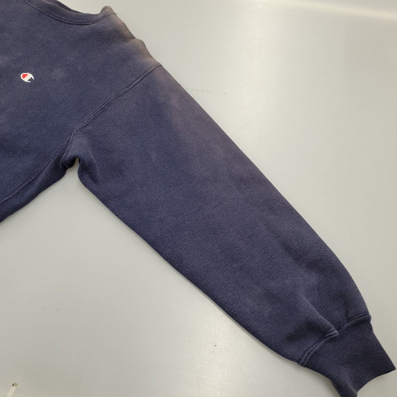 【現状渡し品】【メンズ】 トリコタグ後期 80S REVERSE WEAVE SWEATSHIRT リバース ウィーブ スウェットシャツ トップス 長袖 146-260217-cs-17-izu サイズ：L 14-16 カラー：ネイビー 万代Net店