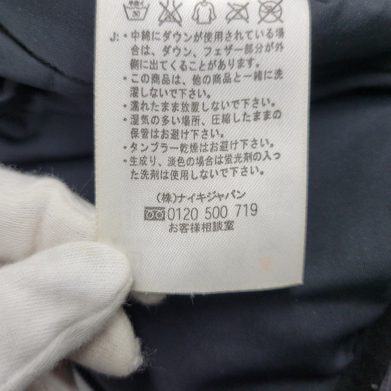 【中古品】【メンズ】 OLD NIKE オールド ナイキ 114093 00S REVERSIBLE DOWN JACKET リバーシブル ダウン ジャケット アウター 146-260217-cs-21-izu サイズ：L カラー：ブラック/グレー 万代Net店