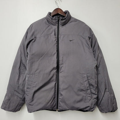 【中古品】【メンズ】 OLD NIKE オールド ナイキ 114093 00S REVERSIBLE DOWN JACKET リバーシブル ダウン ジャケット アウター 146-260217-cs-21-izu サイズ：L カラー：ブラック/グレー 万代Net店