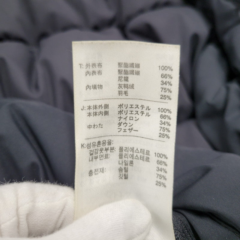 【中古品】【メンズ】 OLD NIKE オールド ナイキ 114093 00S REVERSIBLE DOWN JACKET リバーシブル ダウン ジャケット アウター 146-260217-cs-21-izu サイズ：L カラー：ブラック/グレー 万代Net店