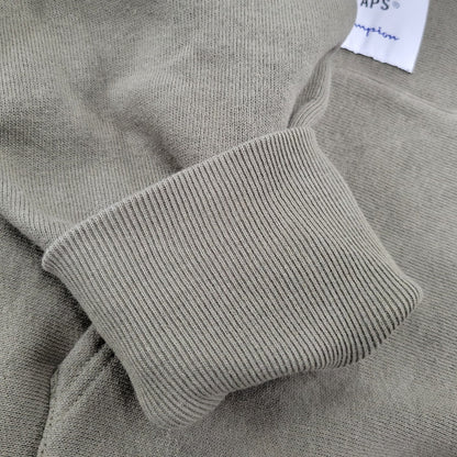 【中古品】【メンズ】 × CHAMPION チャンピオン C8-T109 REVERSE WEAVE ACADEMY HOODIE リバース ウィーブ アカデミー フーディー パーカー トップス 142-260221-kh-08-izu サイズ：M カラー：カーキ 万代Net店