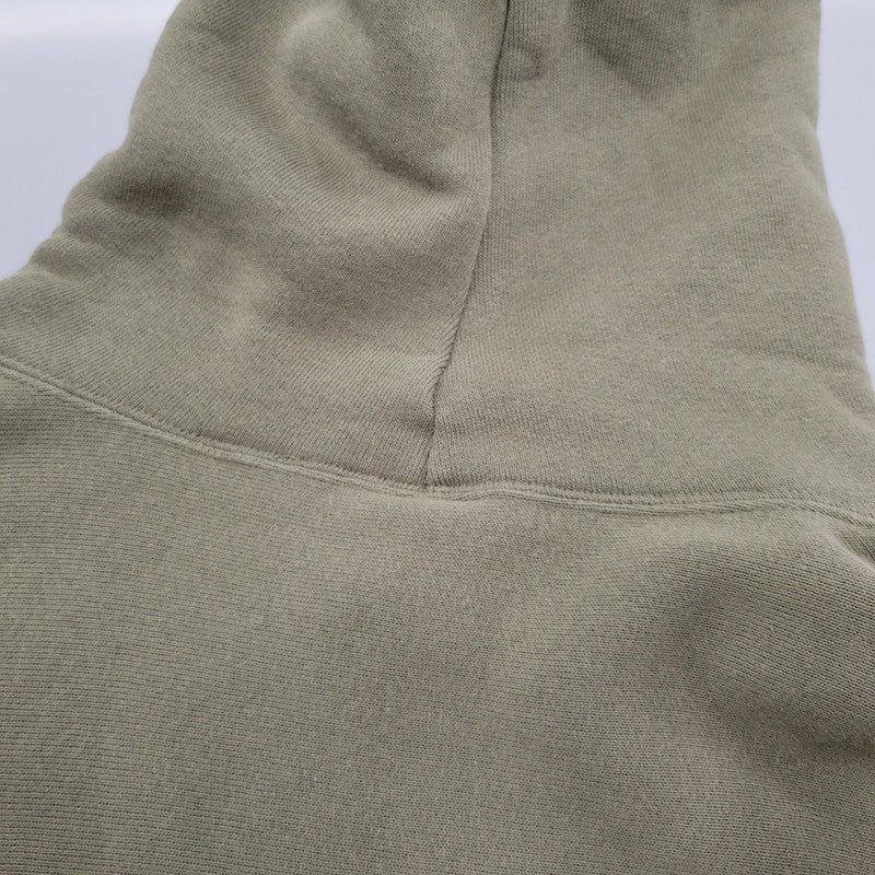 【中古品】【メンズ】 × CHAMPION チャンピオン C8-T109 REVERSE WEAVE ACADEMY HOODIE リバース ウィーブ アカデミー フーディー パーカー トップス 142-260221-kh-08-izu サイズ：M カラー：カーキ 万代Net店