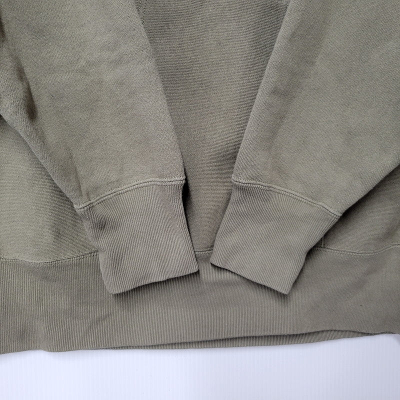 【中古品】【メンズ】 × CHAMPION チャンピオン C8-T109 REVERSE WEAVE ACADEMY HOODIE リバース ウィーブ アカデミー フーディー パーカー トップス 142-260221-kh-08-izu サイズ：M カラー：カーキ 万代Net店