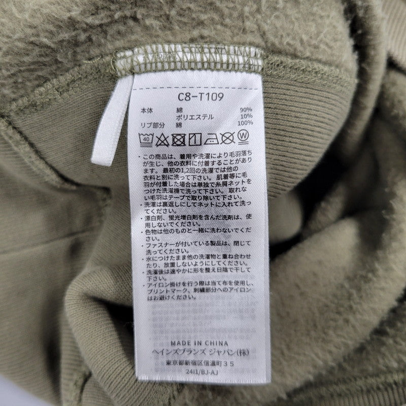【中古品】【メンズ】 × CHAMPION チャンピオン C8-T109 REVERSE WEAVE ACADEMY HOODIE リバース ウィーブ アカデミー フーディー パーカー トップス 142-260221-kh-08-izu サイズ：M カラー：カーキ 万代Net店