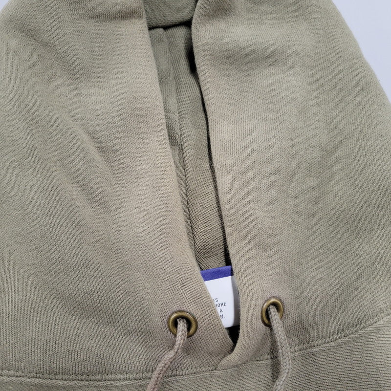 【中古品】【メンズ】 × CHAMPION チャンピオン C8-T109 REVERSE WEAVE ACADEMY HOODIE リバース ウィーブ アカデミー フーディー パーカー トップス 142-260221-kh-08-izu サイズ：M カラー：カーキ 万代Net店