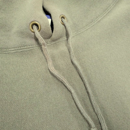 【中古品】【メンズ】 × CHAMPION チャンピオン C8-T109 REVERSE WEAVE ACADEMY HOODIE リバース ウィーブ アカデミー フーディー パーカー トップス 142-260221-kh-08-izu サイズ：M カラー：カーキ 万代Net店