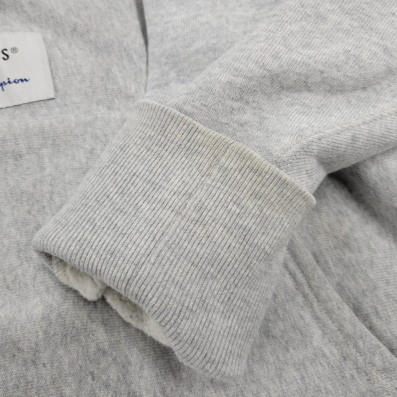 【中古品】【メンズ】 × CHAMPION チャンピオン C8-T109 REVERSE WEAVE ACADEMY HOODIE リバース ウィーブ アカデミー フーディー パーカー トップス 142-260221-kh-09-izu サイズ：M カラー：グレー 万代Net店