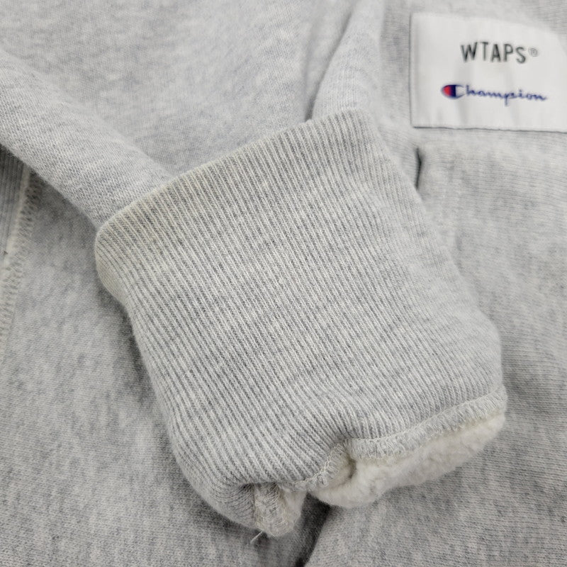 【中古品】【メンズ】 × CHAMPION チャンピオン C8-T109 REVERSE WEAVE ACADEMY HOODIE リバース ウィーブ アカデミー フーディー パーカー トップス 142-260221-kh-09-izu サイズ：M カラー：グレー 万代Net店