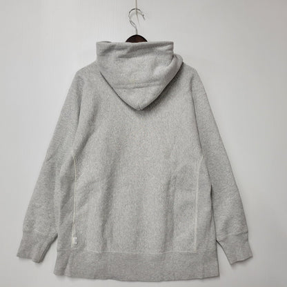 【中古品】【メンズ】 × CHAMPION チャンピオン C8-T109 REVERSE WEAVE ACADEMY HOODIE リバース ウィーブ アカデミー フーディー パーカー トップス 142-260221-kh-09-izu サイズ：M カラー：グレー 万代Net店