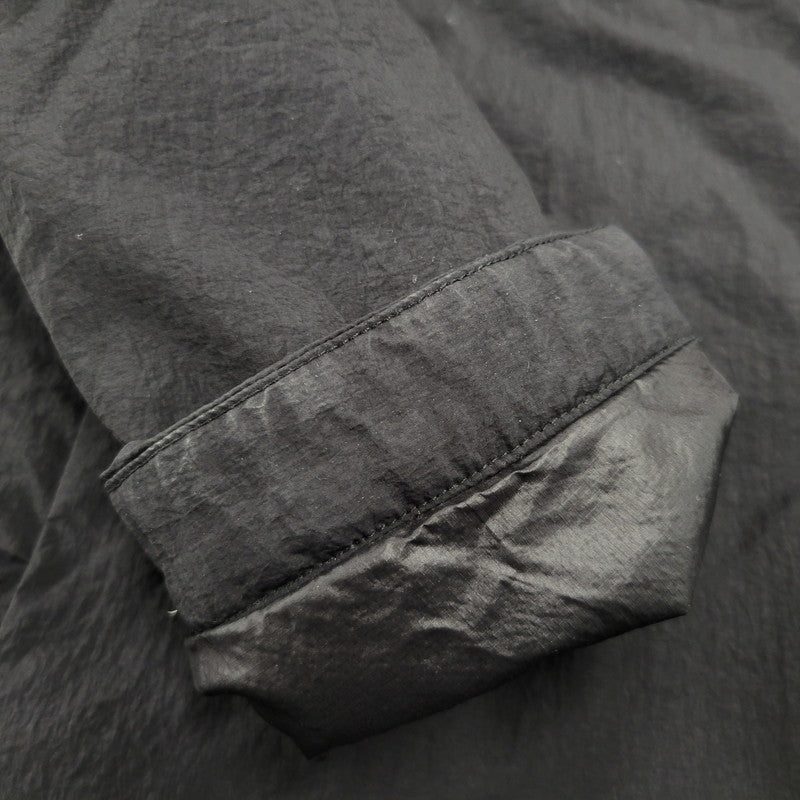【中古品】【メンズ】 NANGA ナンガ NO COLLAR SOFT DOWN CARDIGAN ノーカラー ソフト ダウン カーディガン アウター 144-260217-cs-19-izu サイズ：L カラー：ブラック 万代Net店