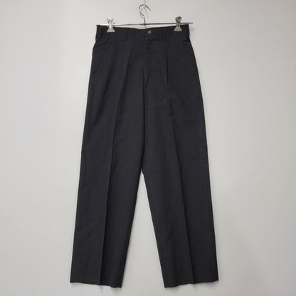 【現状渡し品】【メンズ】 80～90’S WOOL SUIT SET UP ウール スーツ セットアップ 140-260220-cs-13-izu サイズ：S カラー：ブラック 万代Net店