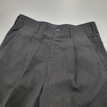 【現状渡し品】【メンズ】 80～90’S WOOL SUIT SET UP ウール スーツ セットアップ 140-260220-cs-13-izu サイズ：S カラー：ブラック 万代Net店