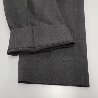 【現状渡し品】【メンズ】 80～90’S WOOL SUIT SET UP ウール スーツ セットアップ 140-260220-cs-13-izu サイズ：S カラー：ブラック 万代Net店