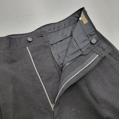 【現状渡し品】【メンズ】 80～90’S WOOL SUIT SET UP ウール スーツ セットアップ 140-260220-cs-13-izu サイズ：S カラー：ブラック 万代Net店