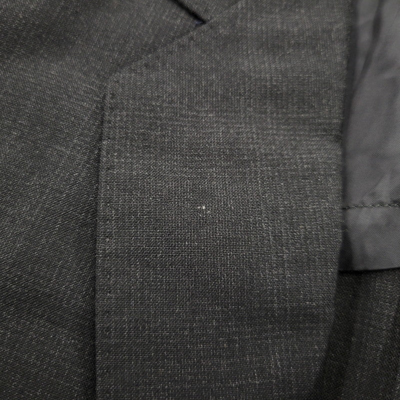 【現状渡し品】【メンズ】 80～90’S WOOL SUIT SET UP ウール スーツ セットアップ 140-260220-cs-13-izu サイズ：S カラー：ブラック 万代Net店