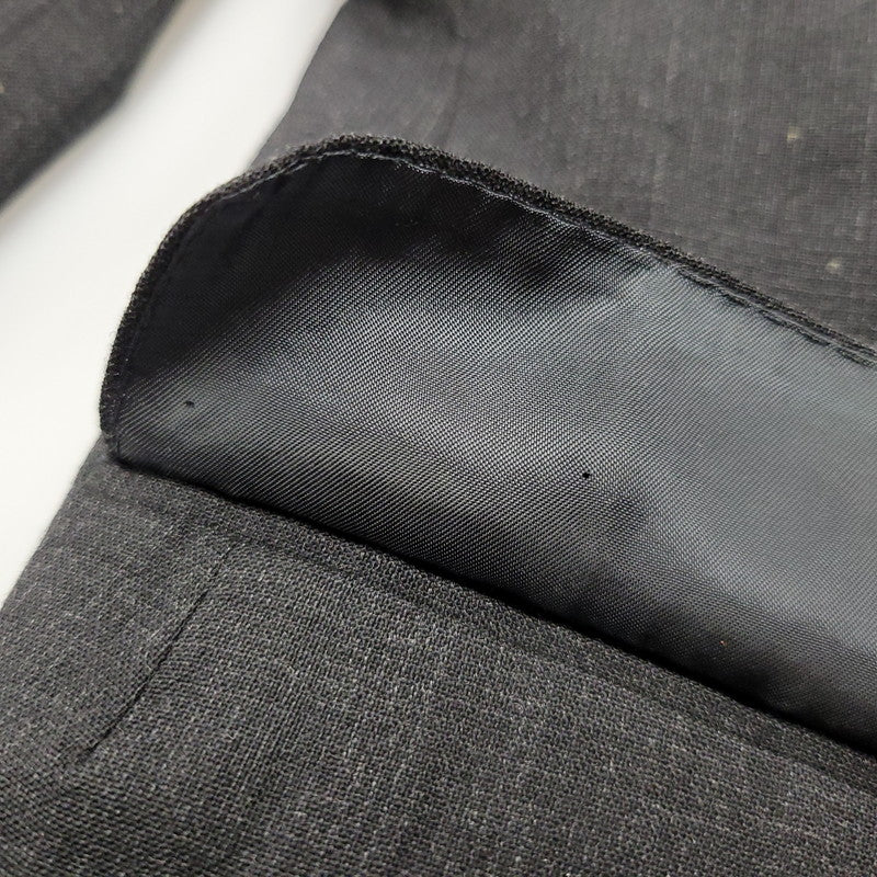 【現状渡し品】【メンズ】 80～90’S WOOL SUIT SET UP ウール スーツ セットアップ 140-260220-cs-13-izu サイズ：S カラー：ブラック 万代Net店