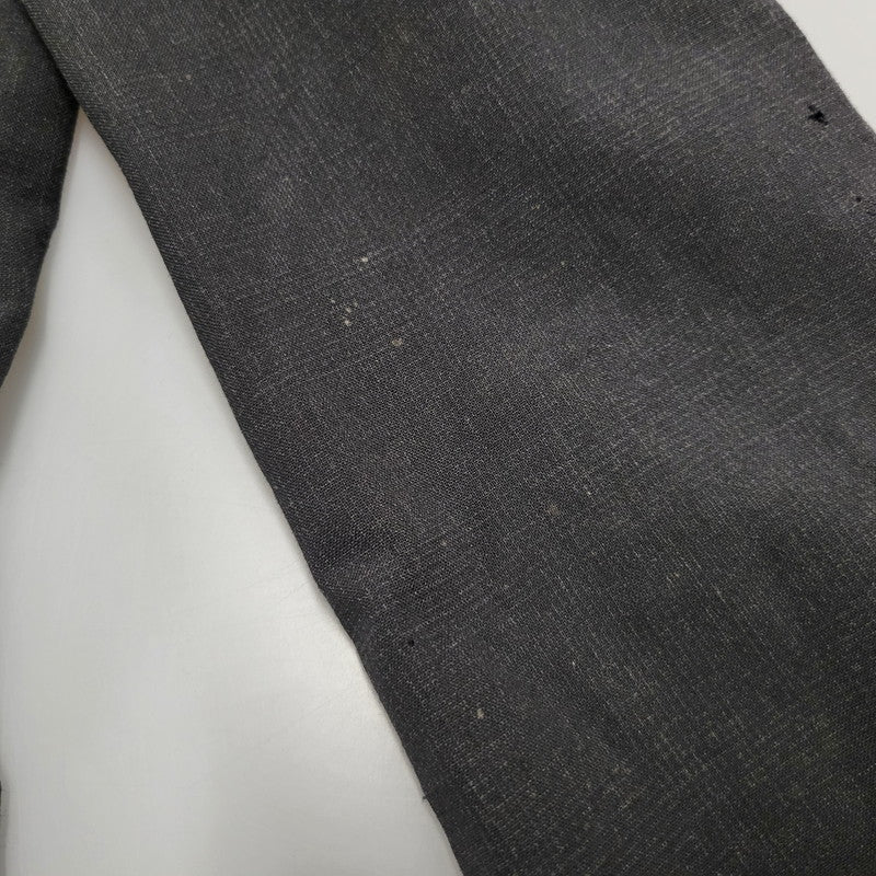 【現状渡し品】【メンズ】 80～90’S WOOL SUIT SET UP ウール スーツ セットアップ 140-260220-cs-13-izu サイズ：S カラー：ブラック 万代Net店